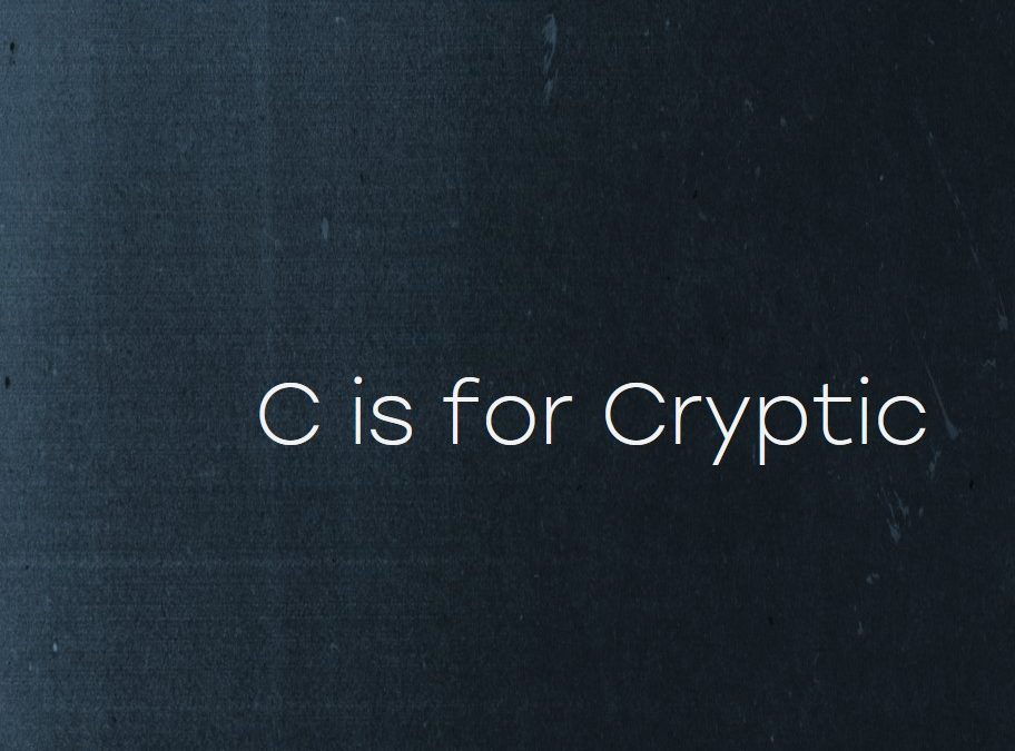 C is for Cryptic